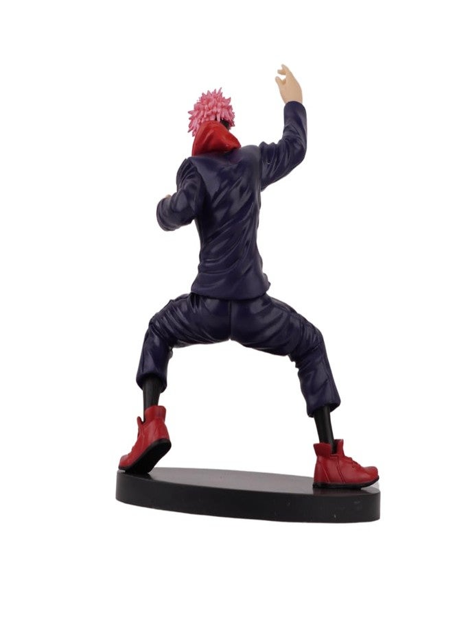 Offo Yuji Itadori Anime Action Figure - Limited Edition Jujutsu Kaisen Collectible for Car Dashboard, Shelf, Study Table & Office Desk | Durable PVC Figure for Anime Fans - Image 2